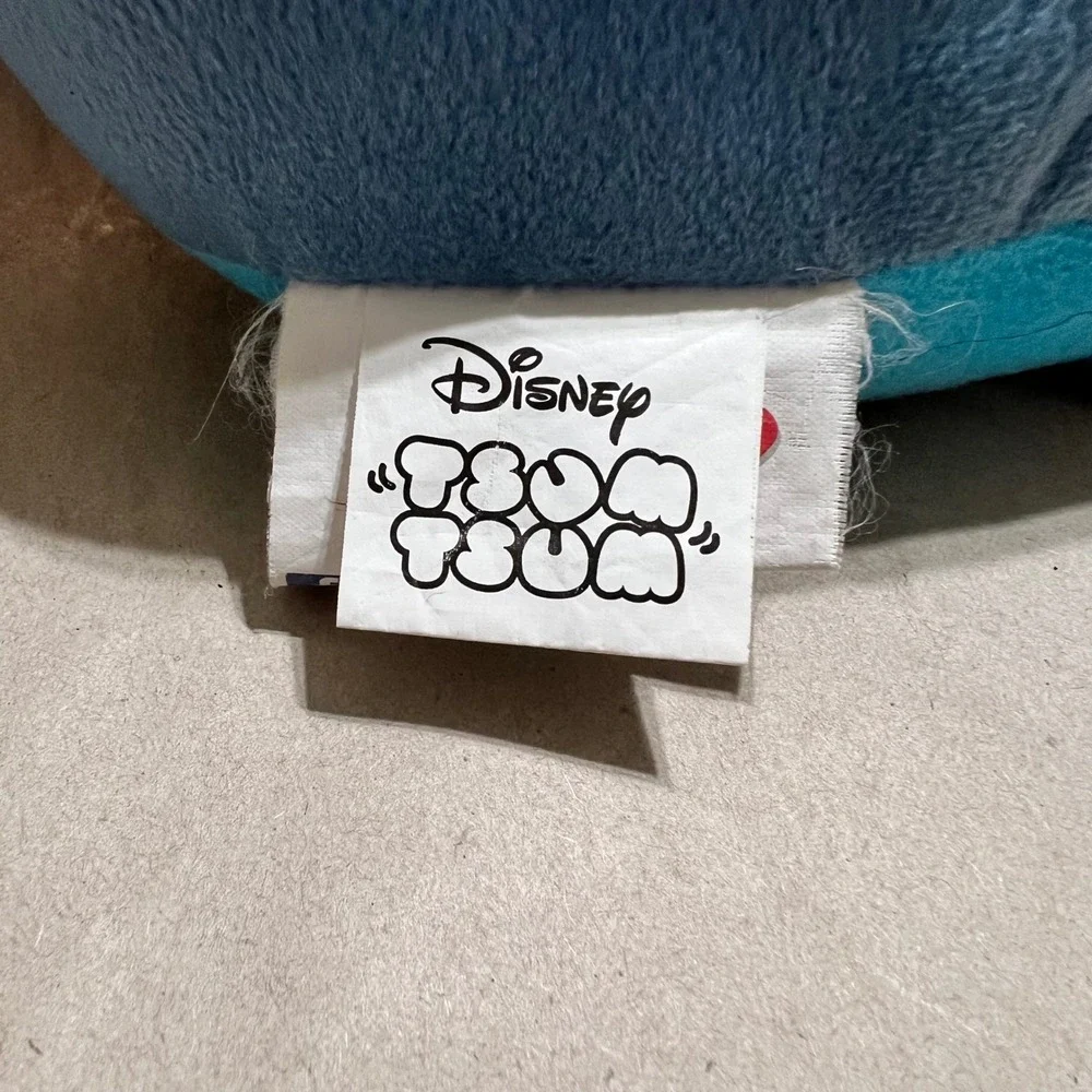 Disney Tsum Tsum Stackable Plush Pillow Pooh Ariel Stitch Blue Red Yellow Kawaii